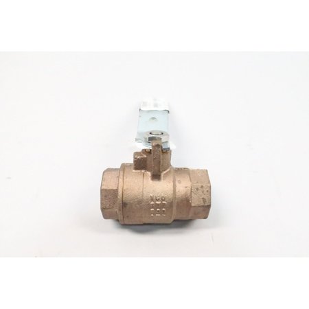 NIBCO Manual 150 Brass Threaded 1-1/4In Npt Ball Valve 585-70-66